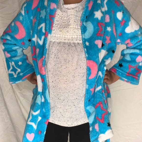 Multi Colored Kids Robe - Picture 2 of 5